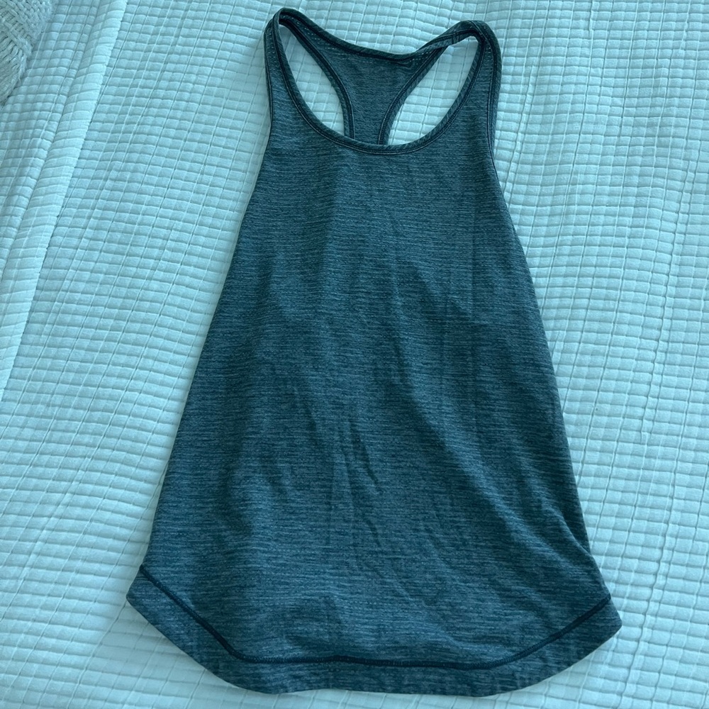 Grey Lululemon tank top